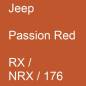 Preview: Jeep, Passion Red, RX / NRX / 176.